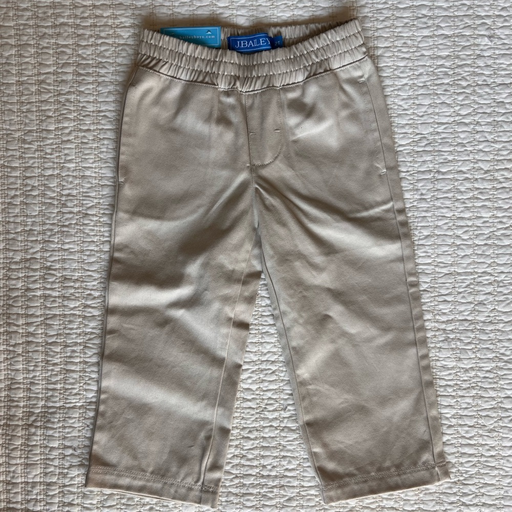 NWT Bailey Boys Khaki Pants